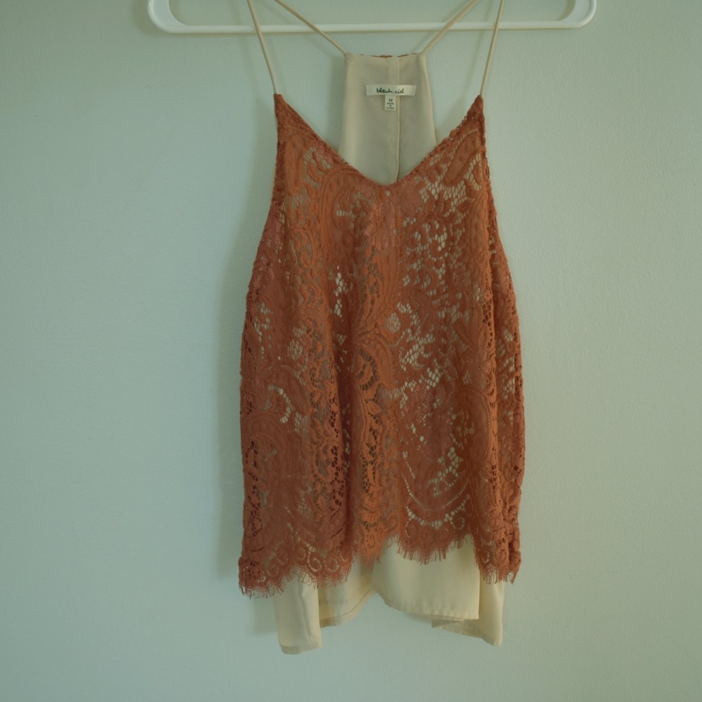 lace tank top
